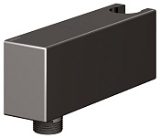 Keuco Brausen und Brausezubehör Шланговое подключение с держателем лейки DN15, цвет: титан черный 59993 350000