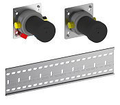 Keuco Armaturenzubehör Встраиваемый блок для смесителя на 2 потребителя 59951 002170