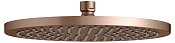 Keuco Brausen und Brausezubehör Верхний душ без кронштейна d25 см, 1 вид струи, цвет: красное золото 59886 290201