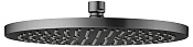 Keuco Brausen und Brausezubehör Верхний душ без кронштейна d25 см, 1 вид струи, цвет: хром черный 59886 130201