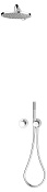 Keuco Ixmo Sets Душевой комплект: термостатический встраив. смеситель, без излива, шланг, цвет: хром 59653 010701