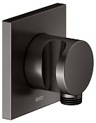 Keuco Ixmo Шланговое подключение с держателем душевой лейки DN15, цвет: титан черный 59592 350002