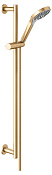 Keuco Ixmo Душевой гарнитур: штанга 85,5 см, шланг 160 см, душевая лейка 3 вида струи, цвет: латунь 59587 250801