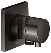 Keuco Ixmo Запорный вентиль с переключателем на 2 потреб. DN15 и держ. лейки, цвет:титан черный 59557 351202