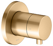 Keuco Ixmo Запорный вентиль с переключателем на 2 потребителя DN15, цвет: латунь 59557 251001