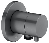 Keuco Ixmo Запорный вентиль с переключателем на 2 потреб. DN15 и выводом шланга, цвет: хром черный 59557 131101