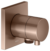 Keuco Ixmo Вентиль-переключатель на 2 потреб. DN15, внеш. часть, с выводом шланга, цвет:красное зол. 59556 291102