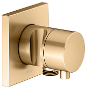 Keuco Ixmo Вентиль-переключатель на 2 потреб. DN15, внеш. часть, выводом шланга и держ., цвет:латунь 59556 251202