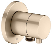 Keuco Ixmo Вентиль-переключатель на 2 потреб. DN15, внешняя часть, вывод для шланга, цвет: бронза 59556 031101