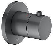 Keuco Ixmo Смеситель для душа термостатический, 1 потреб., встр., внешняя часть, цвет: хром черный 59553 130001