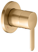 Keuco Ixmo Смеситель для душа рычажный DN15, встраиваемый, круглая розетка, цвет: латунь 59551 250301