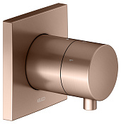 Keuco Ixmo Запорный вентиль с переключателем на 3 потребителя DN15, цвет: красное золото 59549 291002