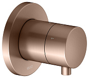 Keuco Ixmo Запорный вентиль с переключателем на 3 потребителя DN15, цвет: красное золото 59549 291001