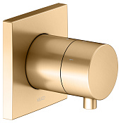 Keuco Ixmo Запорный вентиль с переключателем на 3 потребителя DN15, цвет: латунь 59549 251002