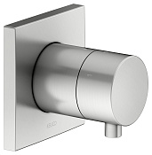 Keuco Ixmo Запорный вентиль с переключателем на 3 потребителя DN15, цвет: нержавеющая сталь 59549 211002