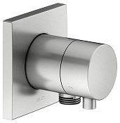 Keuco Ixmo Вентиль-переключатель на 3 потреб. DN15, внеш. часть, с выводом шланга, цвет: нерж. сталь 59548 211102