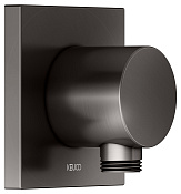 Keuco Ixmo Шланговое подключение DN15, квадратная розетка, цвет: титан черный 59547 350002