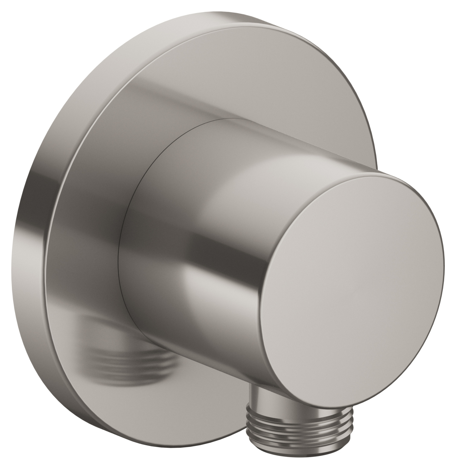 Keuco Ixmo Шланговое подключение DN15, круглая розетка, цвет: нержавеющая сталь 59547 070001