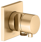 Keuco Ixmo Запорный вентиль с выпуском для шланга и держателем, внешняя часть, цвет: латунь 59541 251202