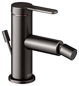 Keuco Ixmo Смеситель для биде, с донным клапаном, G1 1/4, цвет: титан черный 59509 353000