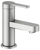 Keuco Ixmo Смеситель для раковины рычажный 60, без д/к и гарнитура для слива, цвет: нерж. сталь 59504 213100