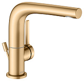 Keuco Edition 400 Смеситель для раковины рычажный 150, с д/к и гарнитуром для слива, цвет: латунь 51505 250000