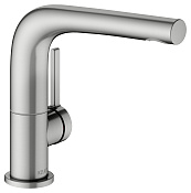 Keuco Edition 400 Смеситель для раковины рычаж. 150, без д/к и гарнитура слива, цвет: нерж. сталь 51505 210100