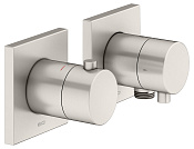 Keuco Edition 11 Смеситель для душа термостатический, 2 потреб., встр., внешняя часть, цвет: никель 51153 051122