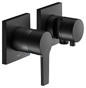 Keuco Edition 11 Смеситель для душа встр., внеш. часть, 2 потреб., с переключ., цвет: черный матовый 51151 371222