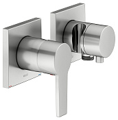 Keuco Edition 11 Смеситель для душа встраив., внеш. часть, 2 потреб., с переключ., цвет:нерж. сталь 51151 211222