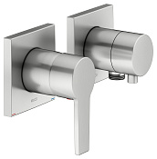 Keuco Edition 11 Смеситель для душа встраив., на 2 потребителя, с переключателем, цвет: нерж. сталь 51151 211122