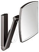 Keuco Kosmetikspiegel Косметическое зеркало подвес., 5ти кратн. увелич., подсветка, цвет:титан черн. 17613 359002