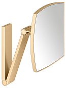 Keuco Kosmetikspiegel Косметическое зеркало подвесное, 5-ти кратное увеличение, цвет: латунь 17613 250000