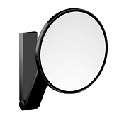 Keuco Kosmetikspiegel Косметическое зеркало подвесное 5-ти кратное увеличение, цвет: хром черный 17612 130000