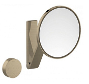 Keuco Kosmetikspiegel Косметическое зеркало подвесное, 5-ти кратное увелич., подсветка, цвет: никель 17612 059006