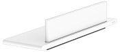Keuco Aveno Полочка для душа 32,8х10,2 см, со встроенным стеклоочистителем, цвет: белый 14659 510000
