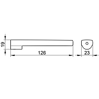 Keuco Collection Moll Держатель запасного рулона, подвесной, цвет: латунь 12763 250000