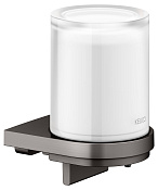 Keuco Collection Moll Дозатор жидкого мыла, подвесной, стеклянная колба, цвет: титан черный 12752 359000