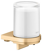 Keuco Collection Moll Дозатор жидкого мыла, подвесной, стеклянная колба, цвет: латунь 12752 259000