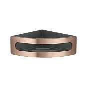 Keuco Elegance Угловая полочка-корзинка для душа, цвет: красное золото 11657 290001
