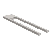 Keuco Edition 400 Полотенцедержатель двойной 45 см, подвесной, цвет: никель 11518 050000