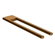 Keuco Edition 400 Полотенцедержатель двойной 45 см, подвесной, цвет: бронза 11518 030000