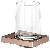 Keuco Edition 11 Держатель стакана, подвесной, в комплекте со стаканом, цвет: красное золото 11150 299000