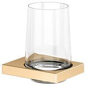 Keuco Edition 11 Держатель стакана, подвесной, в комплекте со стаканом, цвет: латунь 11150 259000