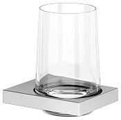 Keuco Edition 11 Держатель стакана, подвесной, в комплекте со стаканом, цвет: нержавеющая сталь 11150 219000