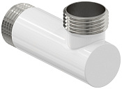 Сунержа Уголок переходной НР G 1/НР G 1, цвет: белый глянцевый 12-1506-1010