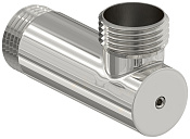 Сунержа Уголок переходной с клапаном НР G 1/НР G 1, цвет: без покрытия 00-1523-1010