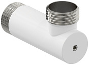Сунержа Уголок переходной с клапаном НР G 1/НР G 1, цвет: белый матовый 30-1523-1010