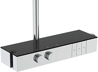Ideal Standard Ceratherm Solos Душевая стойка: термостат, верхний душ, штанга 121,1 см, цвет: chrome A7883AA