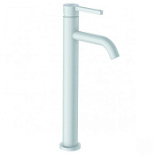 Kludi Nova Fonte Pura Смеситель для раковины на 1 отвер., без д/к, выс. излива 24см, цвет: бел. мат. 202985315